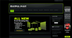 Desktop Screenshot of banna-man.co.za